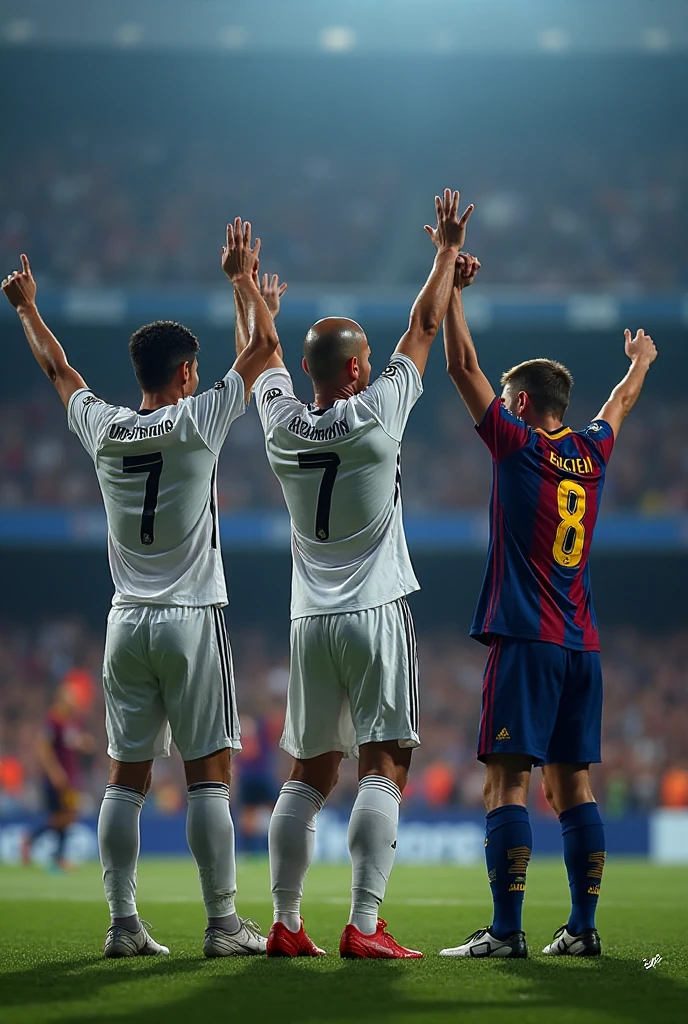 Have Messi and Cristiano Ronaldo in the creation of Adam
