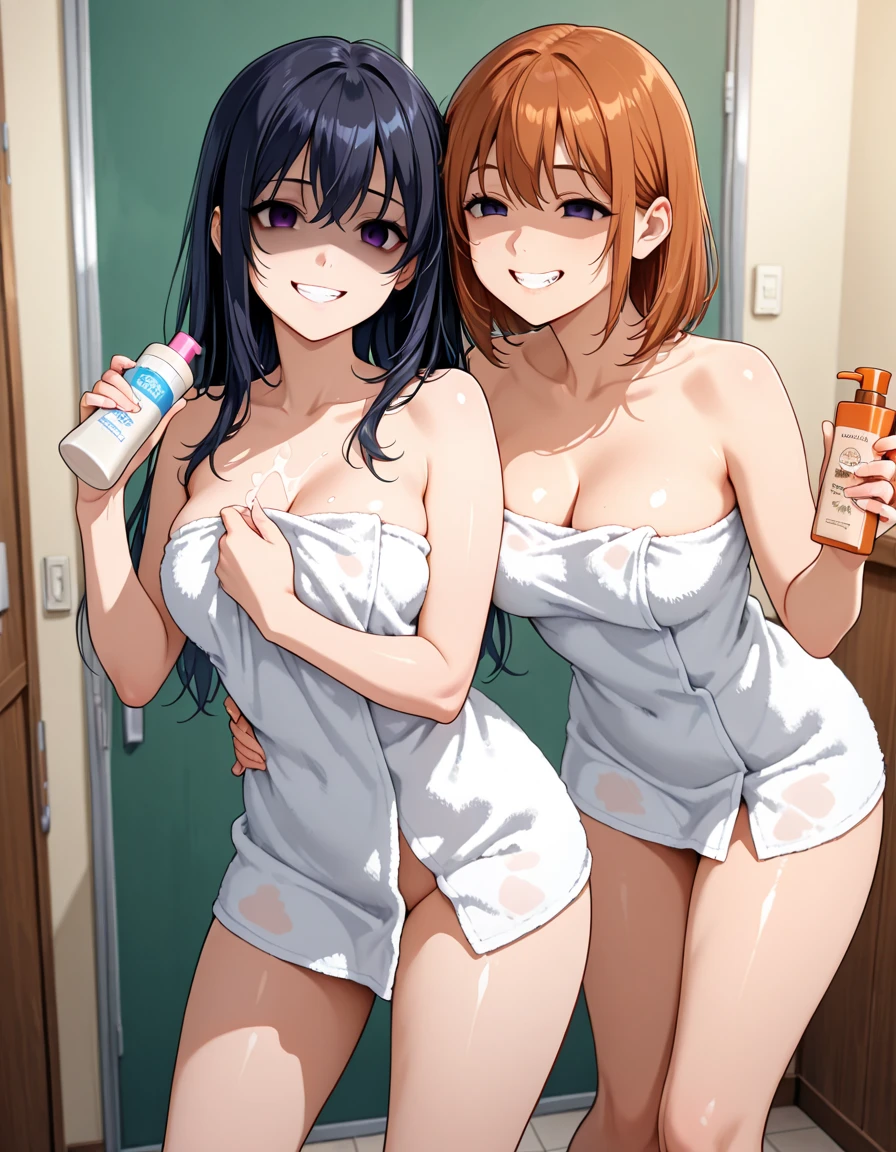 Ultra small towel naked、small tit、can see-through、The areol、fissure、bottom less、handbra、cute little、red blush、cleavage of the breast、thighs thighs thighs thighs、No bra、no-panties、high picture quality、Crisp、high detailled