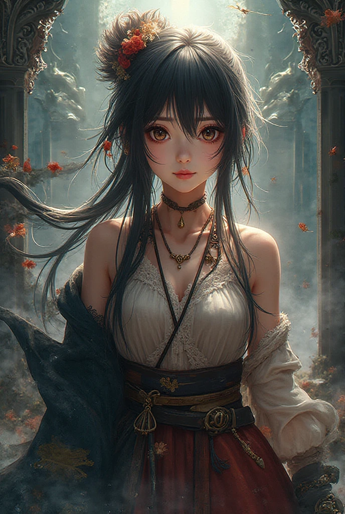 Cute ninja girl