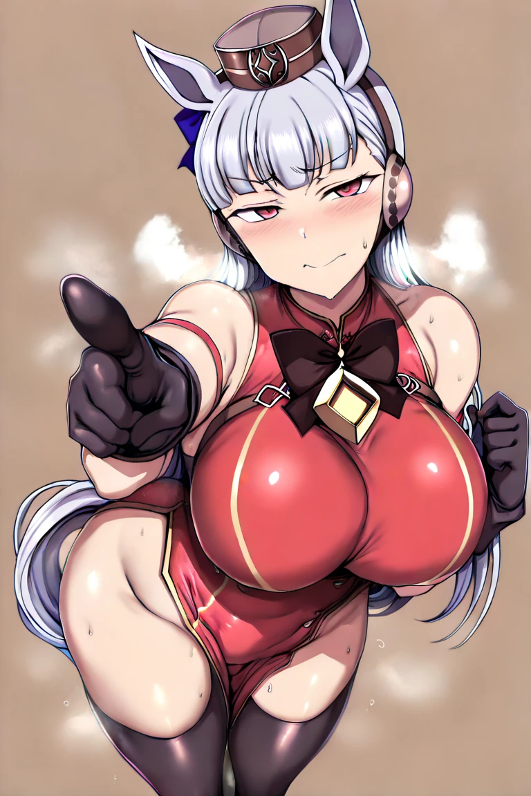 Highest quality, High resolution,8k, One girl、On the sofa、((Girl has sex with titjob)),Boobs shaking violently up and down、A large amount of semen is applied、Ecstatic face(Worried brow)、Climax、Sweat(1.9)、steam、Golden Hair(Twin tails), Big eyes、Blue eyes, Long Hair, Mole under eye, Huge breasts(1.9), bangs, Cleavage, clavicle,Big Butt, indoor, Persona(anime、Apricot Takamaki、Red rider suit(Exposed nipples))、{A close-up angle of her breasts from the side} One Black Man,Big Penis,(A man is having a titjob with a girl)