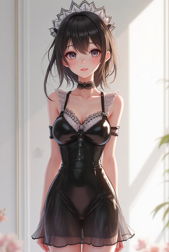 masterpiece, best_quality, 1girl, solo, goth<lora:goth_v1:0.8>