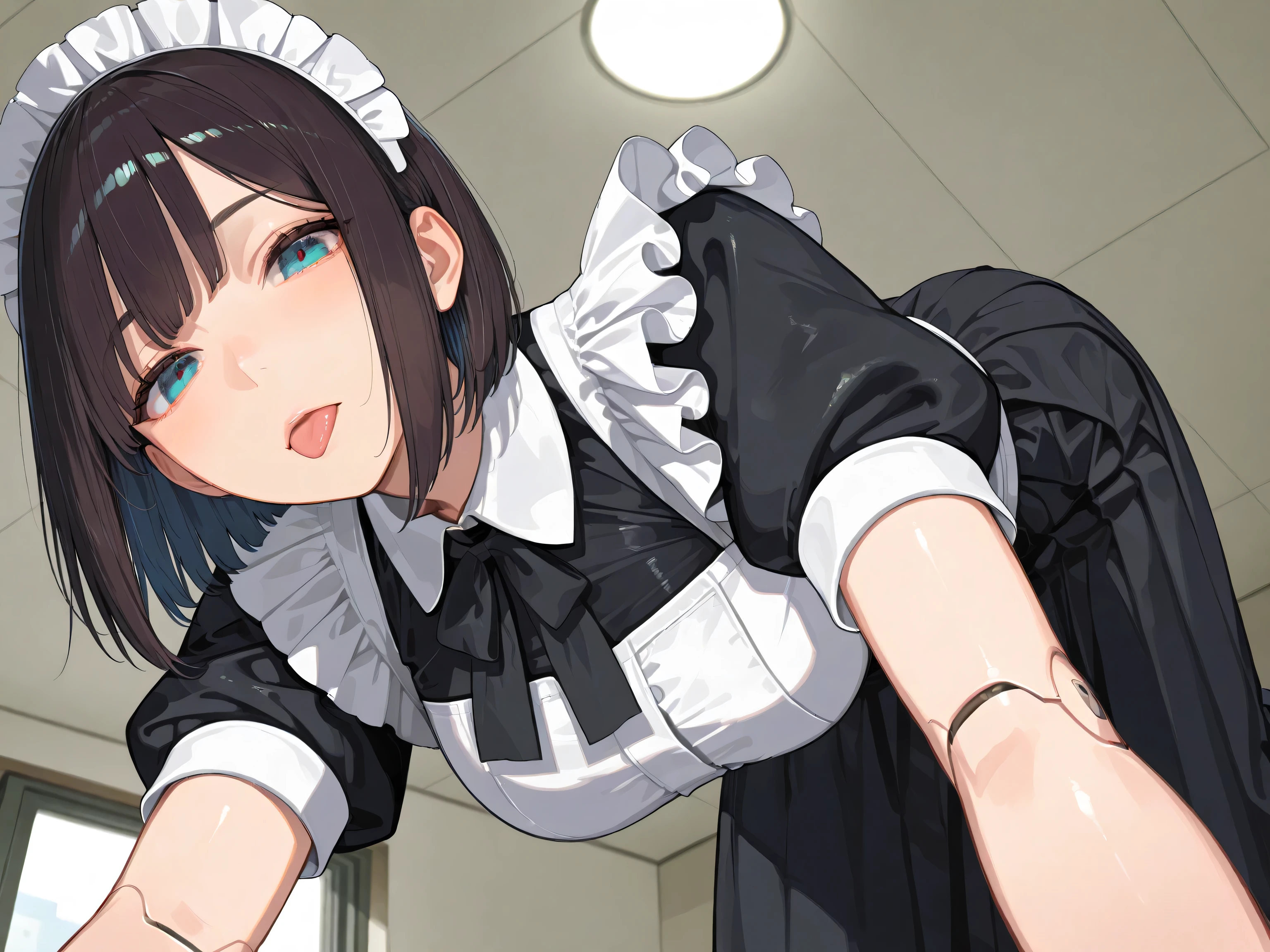 Highest quality, masterpiece, high resolution, 8k, cinematic lighting, sharp resolution, medium shot, 1 woman with chin length hair, short hair, dark bob cut, thick hair, center part, undercut nape, stacked bob, voluminous hair, luxurious hair, in her 30s, purple blouse, knee length, skirt, dark stockings, and calf boots, baggy blouse, wrinkled clothing, detailed face, looking at viewer, focus on face, photo realistic, character, video game cut scene, smooth, anime, detailed face, perfect skin, beautiful, Insanely detailed, close up, taped mouth, ((tape gag): 1.4), gag, ((gagged)), (((arms bound behind back))), elbows taped, wrists taped, desperate struggle, thrashing, arched back, in vehicle, in car seat, being taken away, driven away, abducted, frightened, pleading eyes, desperate escape attempt, stalker, , true crime, peril, impending