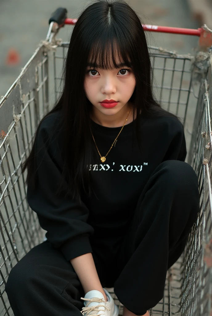 1 girl, beautiful, (black bob hair), almond eye, olive skin,no makeup, blank white tshirt, ((oversized_untucked tshirt)), peach tennis skirt,pose in front of ((80's mondrian architecture colorful motel)),(from below:1.2), (realistic:1.1), (surreal:1.2), (very detailed:1.1), ((masterpiece)),summer, blue sky, palm trees,sunny, los angles vibes