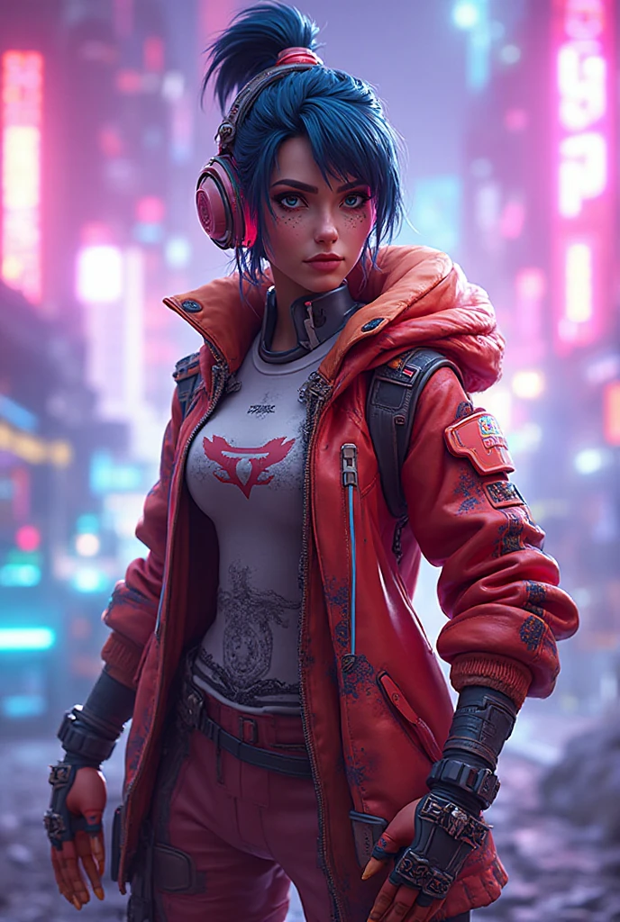 cyberpunk teen, sitting, yelling, perky tits, insane details, intricate details, hyperdetailed, detailed, muted colors, art painted, epic realistic, faded, neutral colors, ((((hdr)))), ((((muted colors)))), intricate scene, artstation, hyperdetailed, cinematic shot, warm lights, dramatic light, night