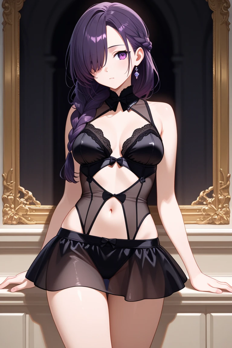 Royal Prostitute、lace fabric clothes、pose