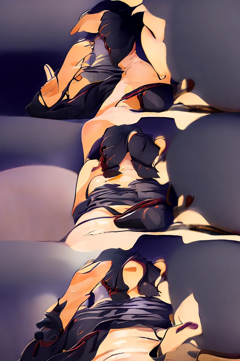 (score_9, score_8_up, score_7_up, source_cartoon:1.5), ai-generated, intricate details, (masterpiece:1.5), (best quality:1.5), newest, (Capture Natural Skin Details:1.2), Perfect anatomy, (SkinDetail:1.2), (Realistic Skin Textures:1.2), (Cinematic Realism:1.2), (Maximize Detail Slider:2.6), 1girl, breasts, blush, long hair, (moaning:2.0), (large insertion:2.0), (interracial:2.0), bangs, small breasts, brown hair, bare thighs, gloves, 1boy, brown sundress, long sleeves, red eyes, hetero, (thick thighs), laying on side, realistic penis (deep penetration:2.0), (full face:1.5), (full lips:1.5), puffy pussy lips, solo focus, symbol-shaped pupils, spread legs, sex, flower-shaped pupils, nail polish, (vaginal:2.0), uncensored, skirt, on bed, (on side:2.0), leg up, testicles, covered breasts, clothed sex, blue nails, clothed female nude male, neck ring, bangs, hu tao (genshin impact), detailed shading, dynamic lighting, digital texture painting, character design by Artgerm and Sakimichan, 4k resolution, cinematic, Golden Ratio Face, Super Beautiful Face, Detailed Eyes, Symmetrical Facial Features, Smooth Skin, Refined Face Details, Natural Skin Texture, Hasselblad X2D 100C+XCD 2,5/90V IOS 400 F/2.5, Film Style.