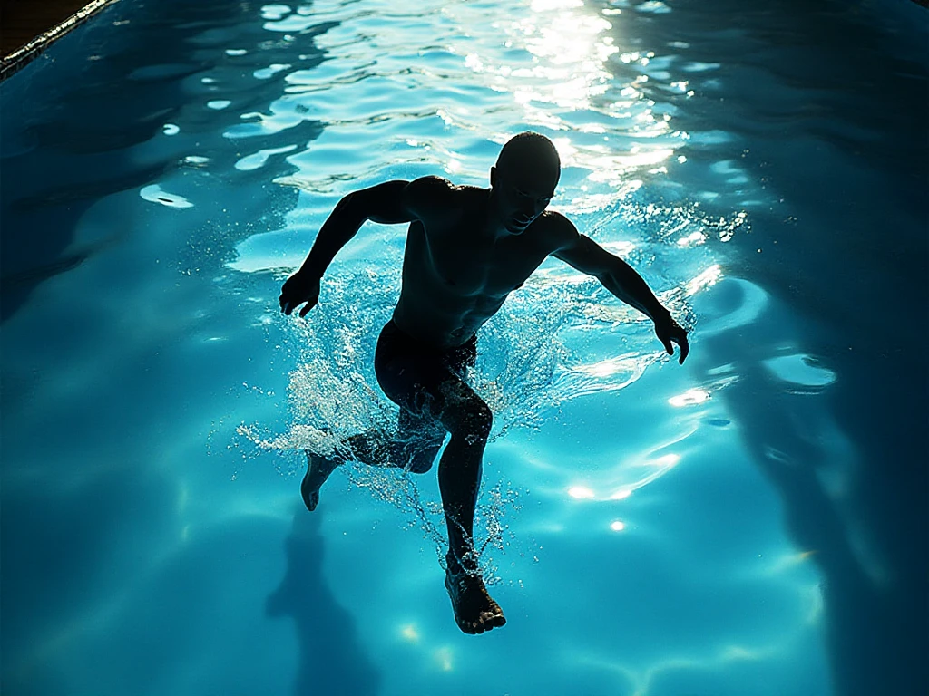 Full body image of a Japanese man、Japanese male swimming team member collapses.、Japanese lifesaver man attacked、Japanese male university student playing water polo is attacked、tanned shaved man、muscular man、Young Japanese man sinking in the bathtub、Japanese man in swimsuit sinking to the bottom of the pool、the man who sank to the bottom of the water、A man wearing a black speedo swimsuit、A young man pretends to be dead with his eyes open、A young man sinking with his mouth open、Man lying on his back、A man with a surprised expression、A man with a sad expression、strangled man、man suffocating、Full body image of a man submerged in water、A man participating in a swimming competition、Competitive swimming men、Swimming school man killed、Male swimming instructor killed、one man、A man wearing nothing on his upper body、man pretending to be murdered、male actor playing a 、A man who plays the role of being killed underwater、Suspense drama、mystery drama、underwater perspective、perspective from below、A young man opens his eyes and plays the role of a ..、I can see the whole body、facing forward