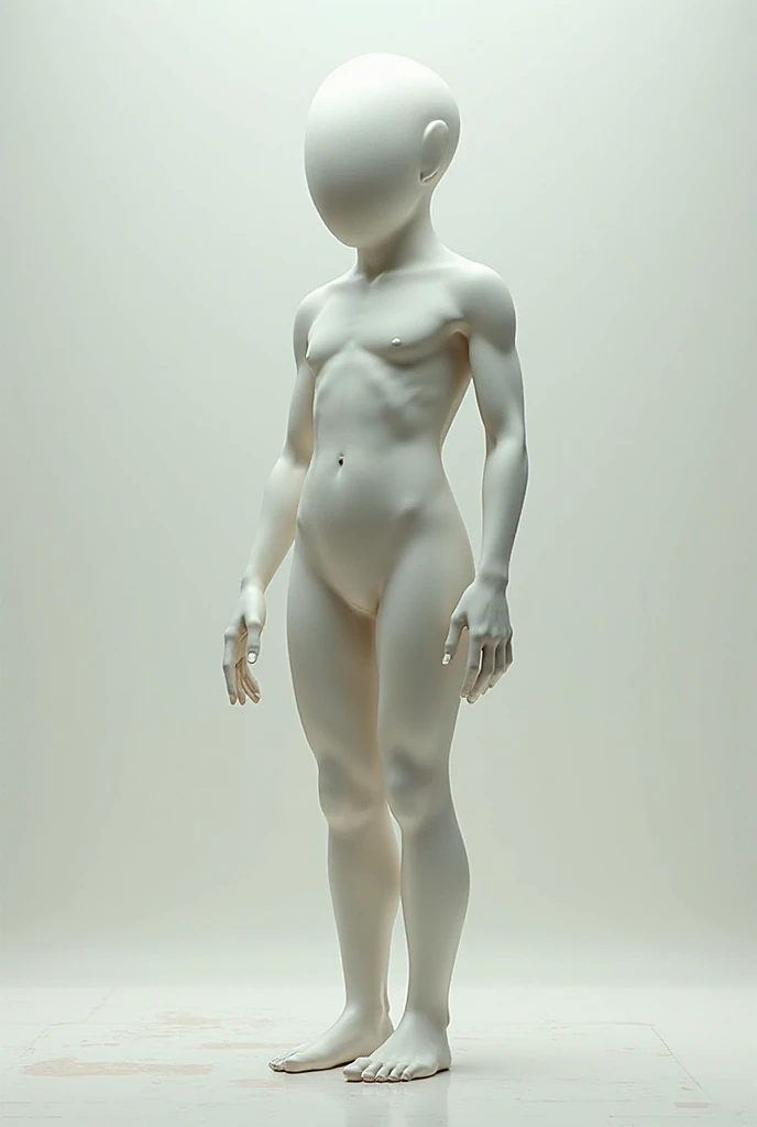skinny boy 12 years old., very nice, foreground, Without clothing, Detail drawing, clear contours, realistic shadows and lighting