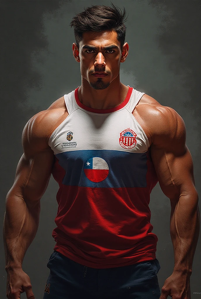Create the flag of a country that represents the demigod Hercules