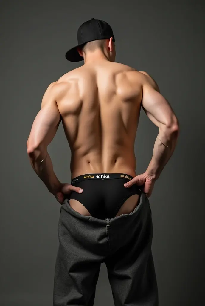 (8k, original photo, best quality,Half body photo) ,, ((( 25-year-old muscular blindfolded men, wearing a teared dirty white t shirt, get caught his both hands tied up backward with iron chain))),open mouth crying, screaming, standing,muscular man,blush,Shy expression,Mouth slightly open,Armpit Hair, micro thong ,pubic hair,wearing a teared dirty white t shirt and a black micro thong , hands are tied up backward with iron chain connected to wall,,a Asian muscular bodybuilding champion ,(((no cheast hair))),((( black wall background))),handsome man,Real human skin is smooth and delicate,delicate skin,Large nipples,Eyes and eyelashes are very detailed, muscular man, Manliness, male, Expose chest muscles, male love model, muscular, digital SLR, Super quality, XT3, crystal clear, 8k ultra high definition, high detail, Super real photos, (Realistic skin), ((pores)), ((high detail skin)), Volumetric light, groin, far, Complex 3D visualization, high detail,Real human skin ((Correct body structure)), (((correct anatomy))),(((Forced noise reduction)))