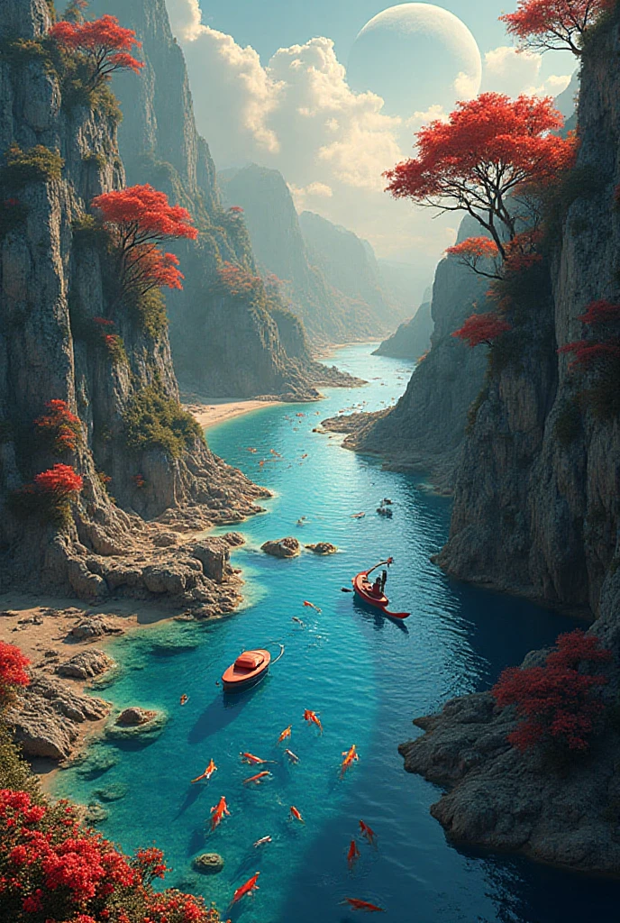 Surrealist Deep Rivers