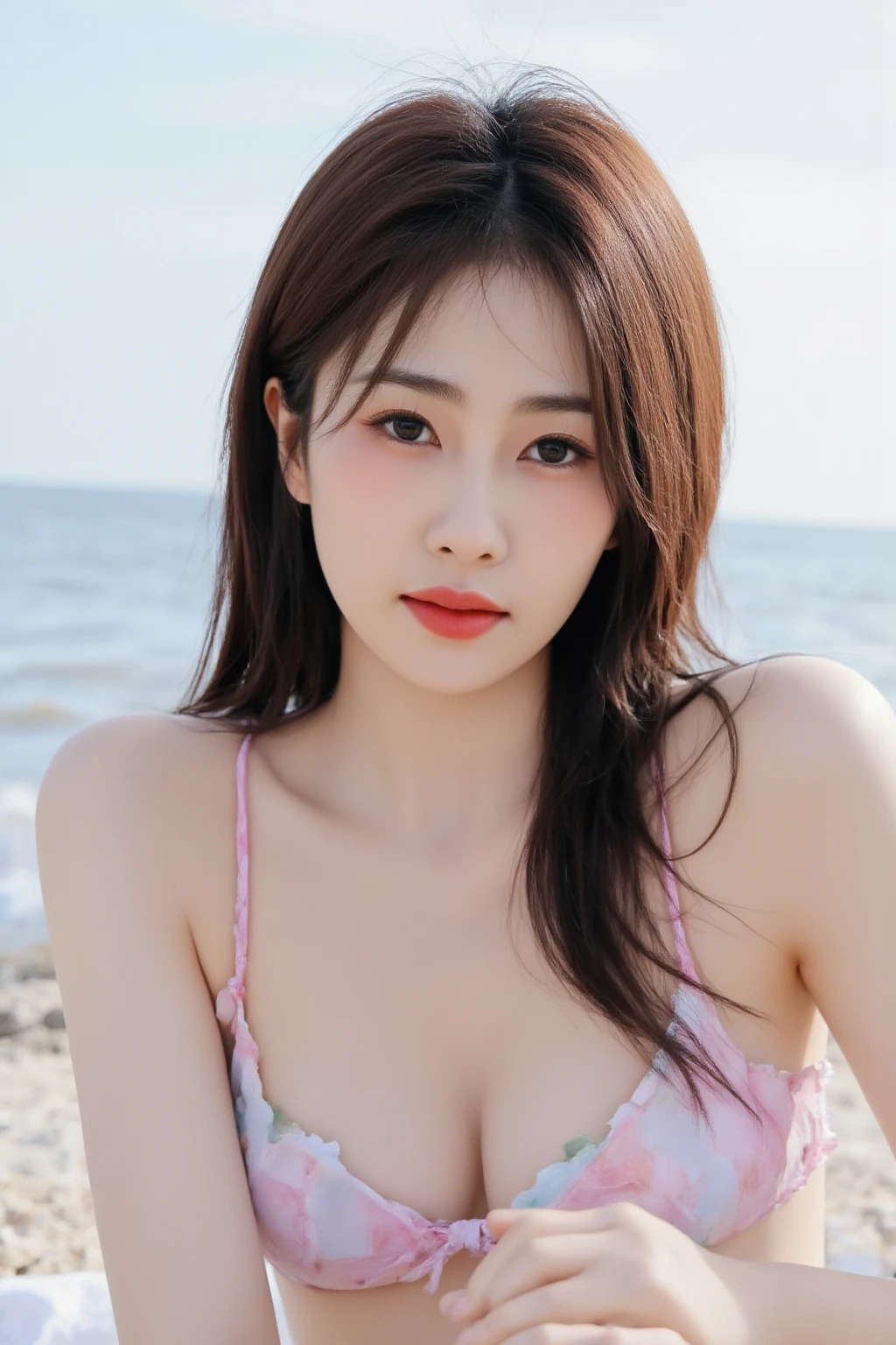 korea girl style,black ligth,1girl,sexy, young woman,bikini,looking at viewer,<lora:xyzgirl-000002:0.5>,sample background <lora:light:0.7>