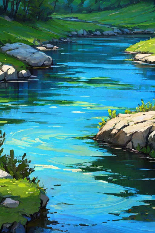 seamless stylized water, game water texture --auto --s2