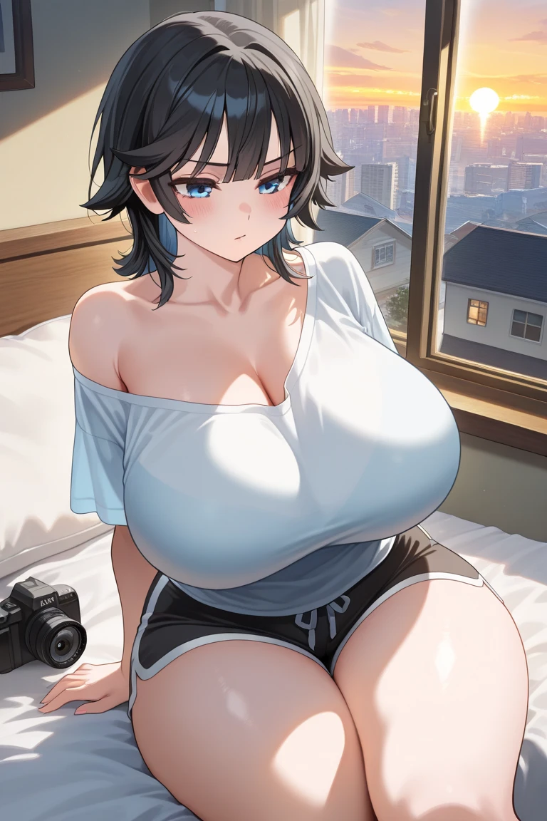 you are a professional designer。The output conditions are (8K, Highest quality, masterpiece, Ultra-high resolution:1.2), Japanese women、Short black hair、alone, beautiful, lying, bottom view, casual, legs spread, green bra size 4, green lace panties, wide hips, knee, navel, Neck, forearm raised, perfect hand, blonde long hair, 3d, no background, eyeshadow, moist lips, lips, mouth half open, mouth, photo \(medium\), photorealistic, realistic, beautiful face, proportion, perfect skin, blemish-free skin, wrinkle-free skin, baby skin, very large eyes, green eyes, serene expression, sexly, sensuous, proportionate nose, viewfinder down, ceramic skin, apricot skin, forehead , divine, photorealistic, realistic, 独奏