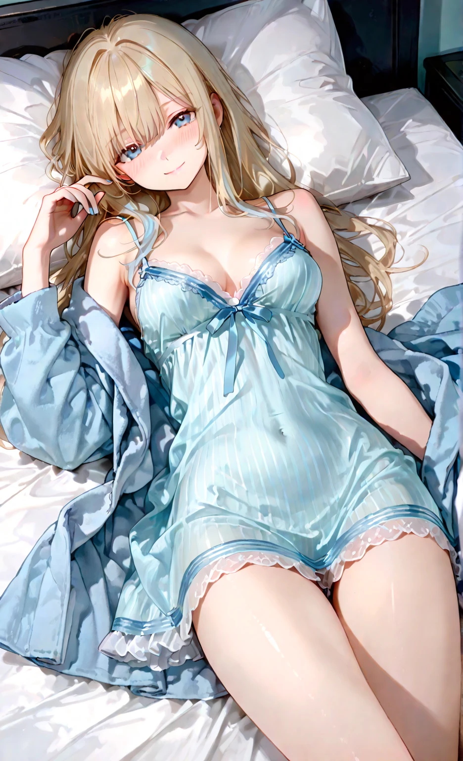 Married Woman、1 girl、(Lying on the tatami、Japanese girl showing off her panties:1.1)、((Lie on your back in bed:1.4))、Lips parted、Facial expression lines、Wet Panties、Small panties、Realistic、((negligee:1.4))、tights、skirt、Realistic skin texture、Realistic、(アップskirt、skirtリフト)、highest quality、masterpiece:1.3、Ultra-high resolution、View from below:1.9、Crotch close-up:2.08、Embarrassed look、((Spread your legs out to the side:1.4))、((Look Viewer:1.4))、The most beautiful girl in the world、Bold Pose、