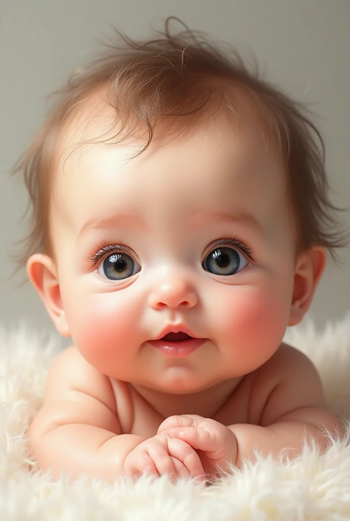 Create an image of baby girl