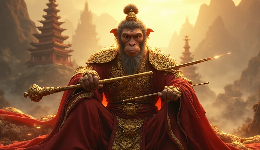 Monkey King in an Iron Man suit