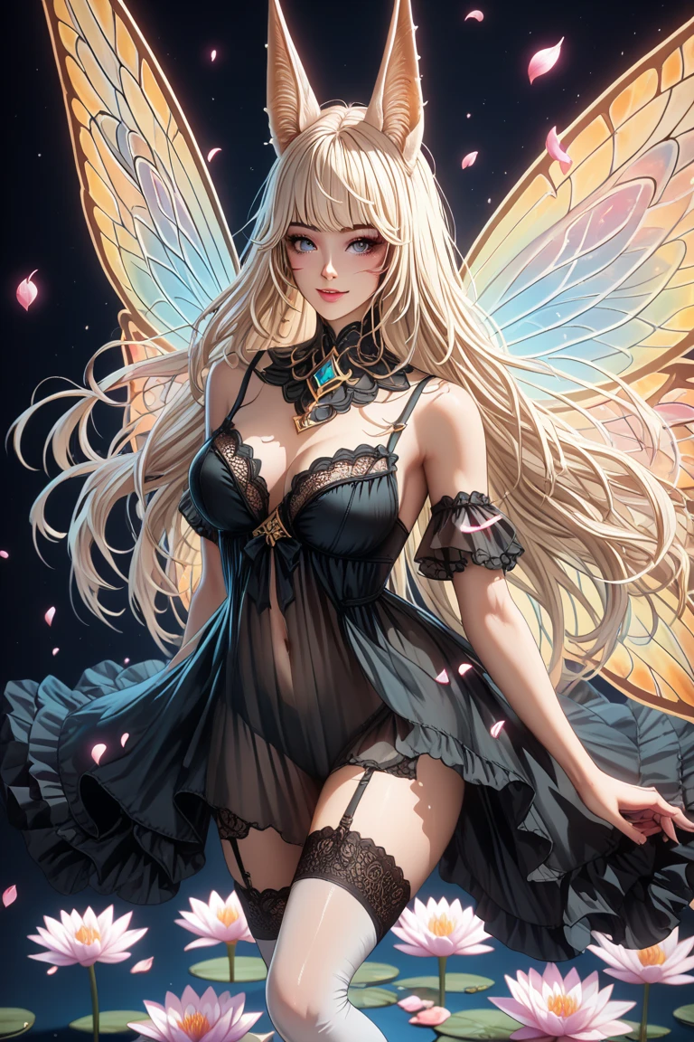 masterpiece, absurdres, best quality, ultra detailed, high Resolution, detailed illustration, bright colour, (extremely beautiful detailed face and eyes, Delicate beautiful face, 1 girl, cute face:1.3), (magenta eyes:1.1), sparkling eyes, big eyes, big breasts, (perky breasts:1.1), (pointy breasts:1.1), medium hips, glamorous body, white skin, BREAK, (blonde hair:0.8), messy hair, detailed hair, shiny hair, BREAK (undressed, fallen Angel, Angel Wings:1.3), perfect lighting, (embarrassed:1.3), (ecstasy, vulgarity:1.5), (trembling:0.8), (art nouveau:1.5), (Zentangle:1.3),