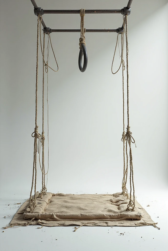 Bondage, tied with rope