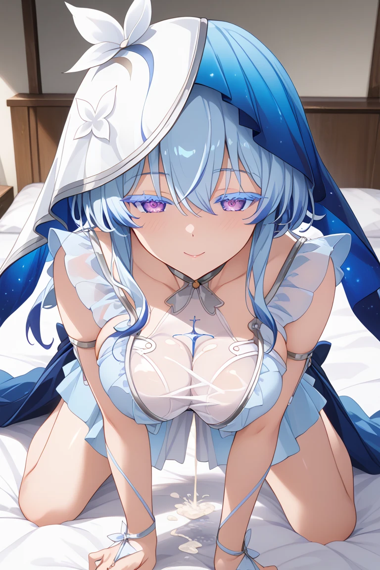 drk1,((One man and one woman,Is giving a titjob)), Paizuri squeeze,paizuri,breasts blowjob,breast in 1penis,smile,Blushing,Absolute area,Highest quality,Masterpiece
