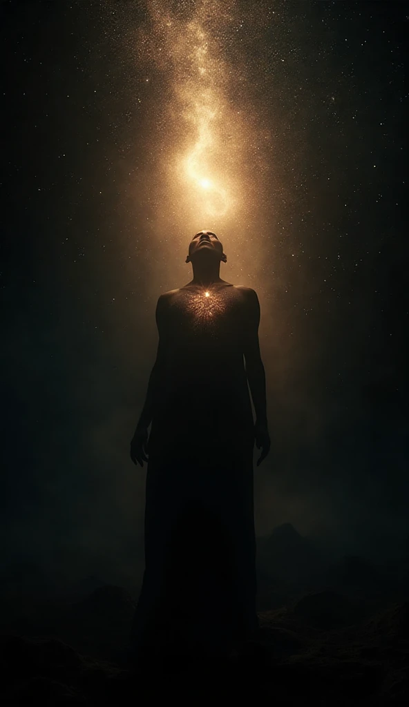 cinematic photo koo, bald figure with raised arms, dark blue background <lora:awesome-ALT-000070:1> masterpiece, highly detailed . 35mm photograph, film, bokeh, professional, 4k, highly detailed