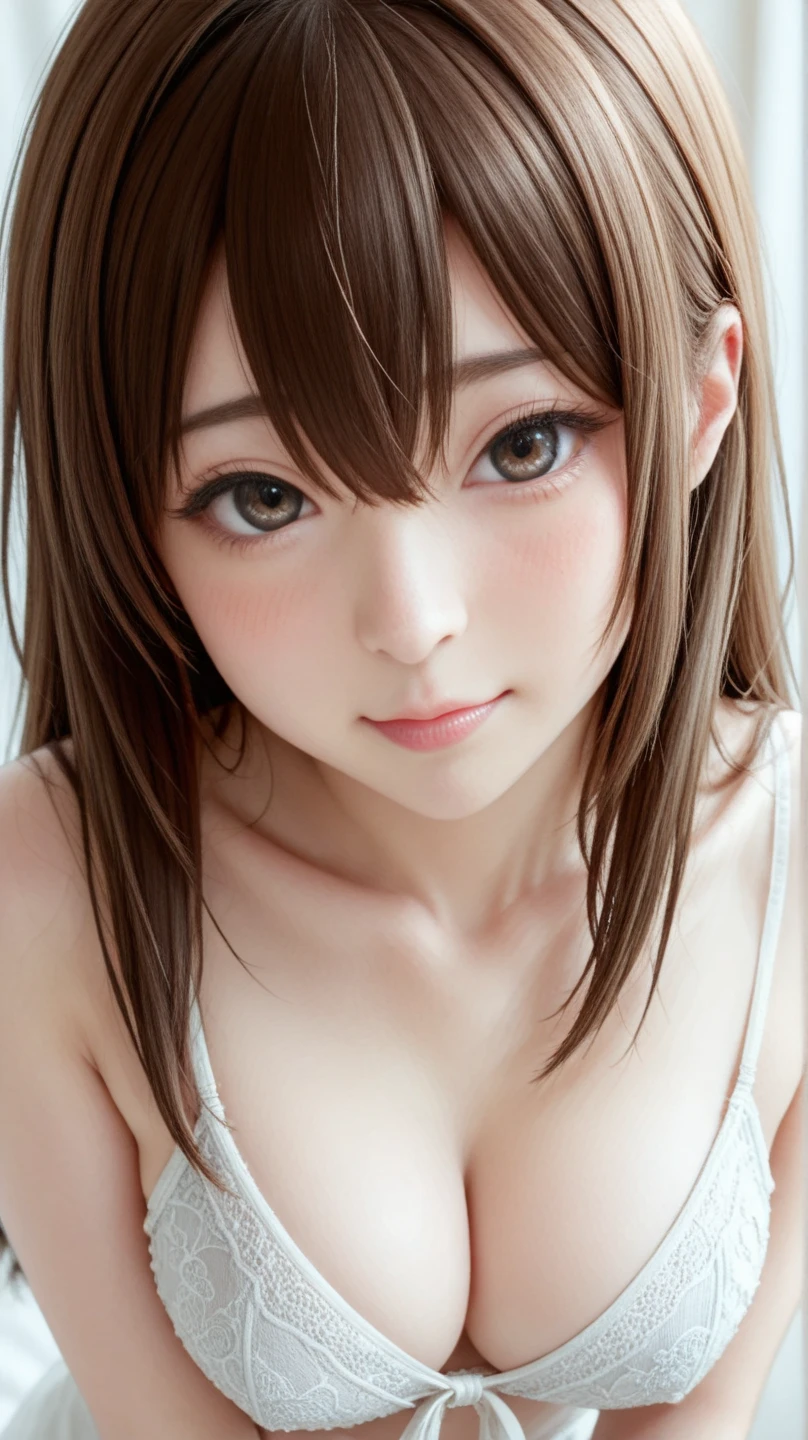 (Traditional Media:1.2), (2D:1.2), (Center:1.3), Illustration, (((Masterpiece))), (((16 year old girl))), from below, sitting on chair, highres, absurdres, dark background, no bra, photorealistic, lifelike, steamy, blushing, sleeveless, youthful appearance, (((embarrassed look))), pink lip gloss, (((looking at viewer))), (((bare skin))), ((medium chest)), correct anatomy, perfect face, thighs, mascara, (((dynamic shadows))), (((nudist)))