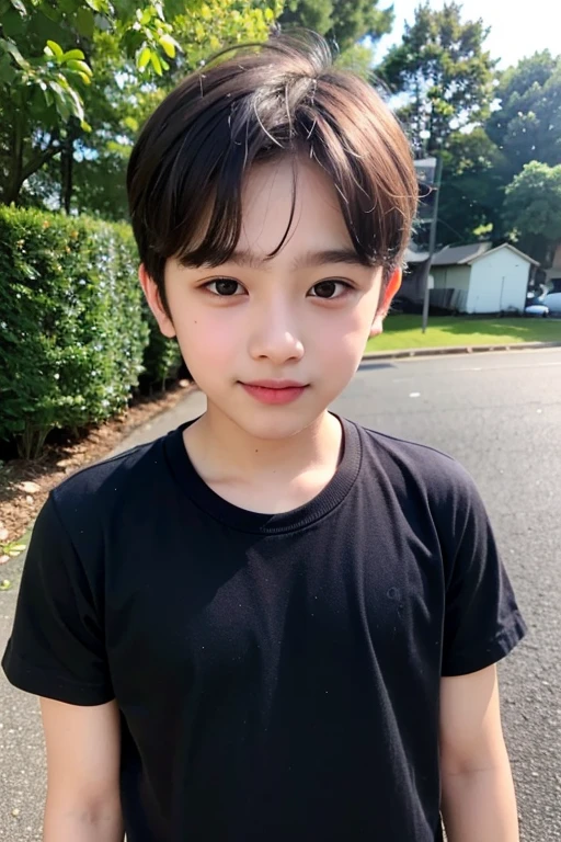 10 years old,man,、cute、
