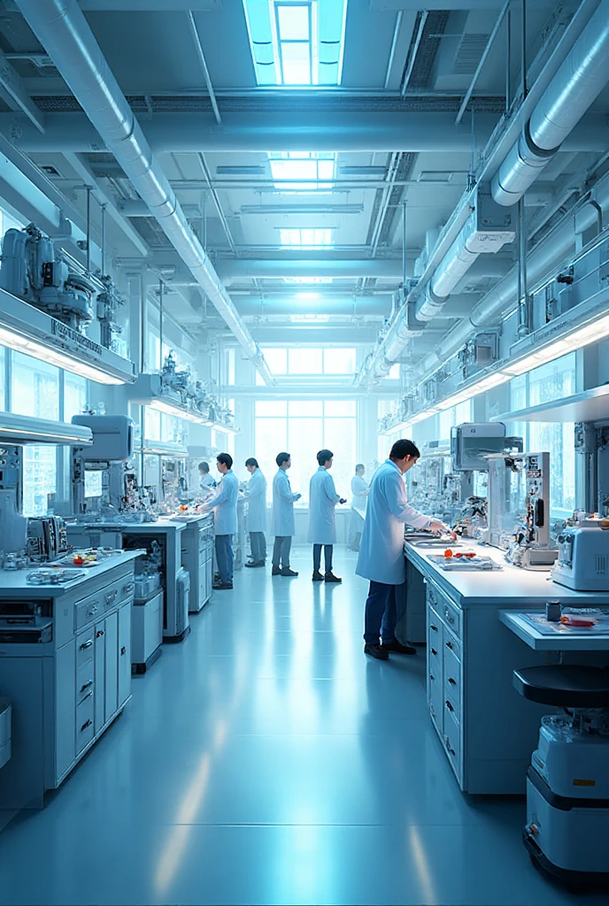 MedTech Laboratory in the next 50 years - SeaArt AI