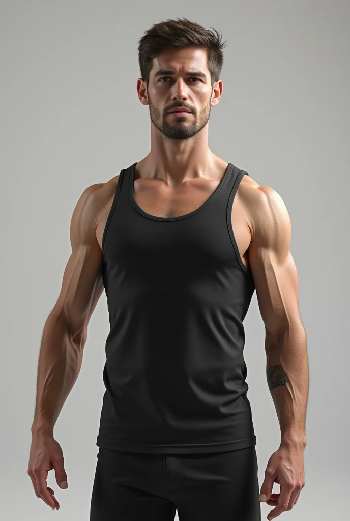 natural male、40 years old、Japanese male、very handsome、abs、Pectoral muscle、ck black underwear、PUMP blue briefs、body hair、full-length picture,sexy pose