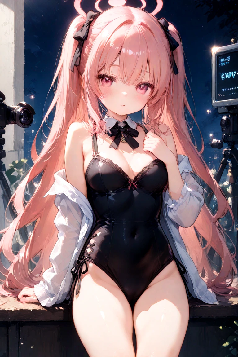 (((Masterpiece))), 1girl, super detailed, hyper-realistic face, (coquettish expression), plugsuit, luminescent cat ears, ((super cute face)), ((angelic face)), ((incredibly beautiful eyes)), (luminous eyes), (full body), pink boots, (multicolored hair), super sexy hair, (delicate and perfect hands), (perfect anatomy), super delicate and sexy body, sexy pose, ((ulzzang)), (super thin face), delicate features, ultra detailed, best quality, Cinematic lighting, captivating beauty, sexy look