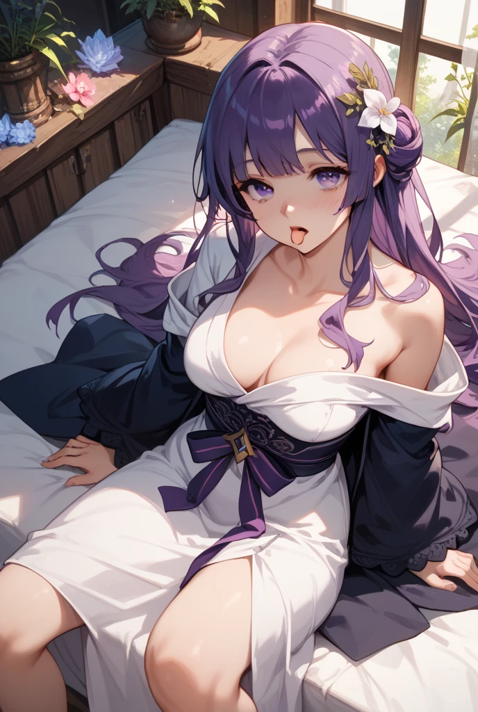 28 years old, A beautiful woman,Beautiful breasts,Cleavage,Hot spring inn,night,Japanese-style room,Open yukata,Unraveled Strip,Bedroom,Duvet,Woman lying on her back,Sleep Style,Spread your legs