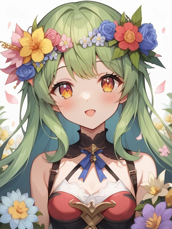 　flower　monster　woman　Blonde　Alraune