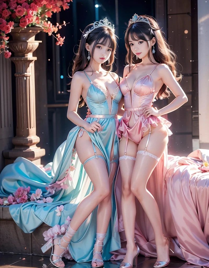 Very detailed8K, Cute girl with slim body,(((one person))), (Ultra HD, Super detailed, Very detailed, Very realistic, Ultra-realistic, Realistic photo), Side Tail, (Dynamic Pose), Fascinating face, Purple Eyes, (Beautifully detailed face, Detailed and beautiful eyes), (Wet), (Light of the sun, sunlight),((wedding)),(((pubic hair))),((((Small breasts)))),((cum)),Veil,Colorful flowers,(((bride))),Wide open legs,((buffy nipples)),(((love juice))),Showing off your crotch,Shake your hips,condom,gossiper,Ecstatic expression,Torn Costume
