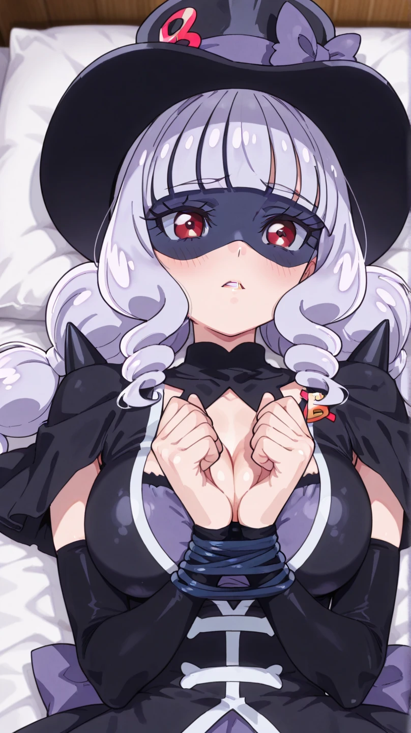 score_9, score_8_up, score_7_up, Expressiveh, masterpiece, best quality, highly detailed, realistic, (zPDXL3), ((SFRBaaki, shadowy figure, shadow body,  shadow face, shadow, dark, glowing eyes, red eyes, no pupils, hand on hip)), (1girl, solo, gawr gura, blue hoodie, shark hood, shark tail, big breasts) (((standing))), looking at viewer, black background, pink aura, background, uncensored