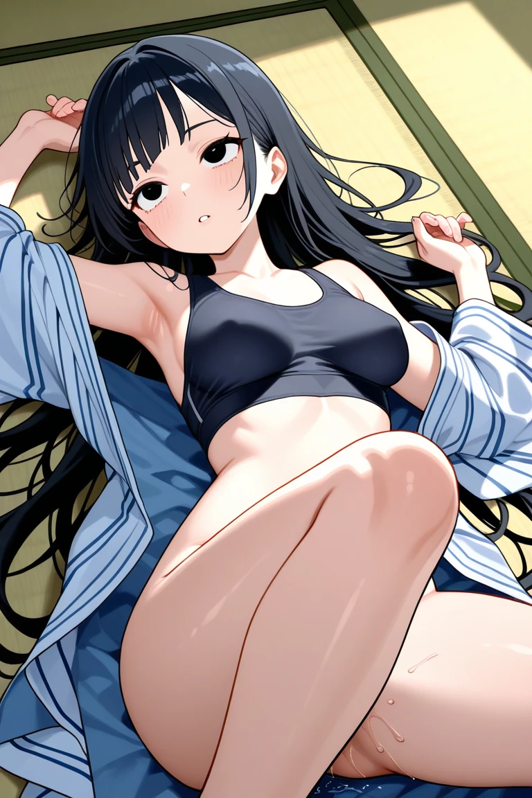 1 boy in,Dressed,(((Girl 1 person,1 boy,Sex from , imminent vaginal ))),Browsing Caution,Sex, highest quality, High resolution, Sex, {highest quality}, {so beautiful}, {Super detailed}, {Best illustrations},Browsing Caution, Cute girl, shirt, Bottomless asian women }}}, Masturbation, orgasm, Private room, On the bed, Wet sheets, vapor, Sweat,whole body,thin, girl,Small breasts,A lot of semen,delicate,Intense acts,Genuine,Oily skin,violent,tears,Seeding,Being raped,delicate,He is grabbing the girl,Being grabbed by the waist from behind.,virgin,Thin legs,Pleasant climax expression, Long black hair,Drunk Sex,Sticking out tongue,Drooling,Tattered leotard,Cowgirl,Navel Fashion,
