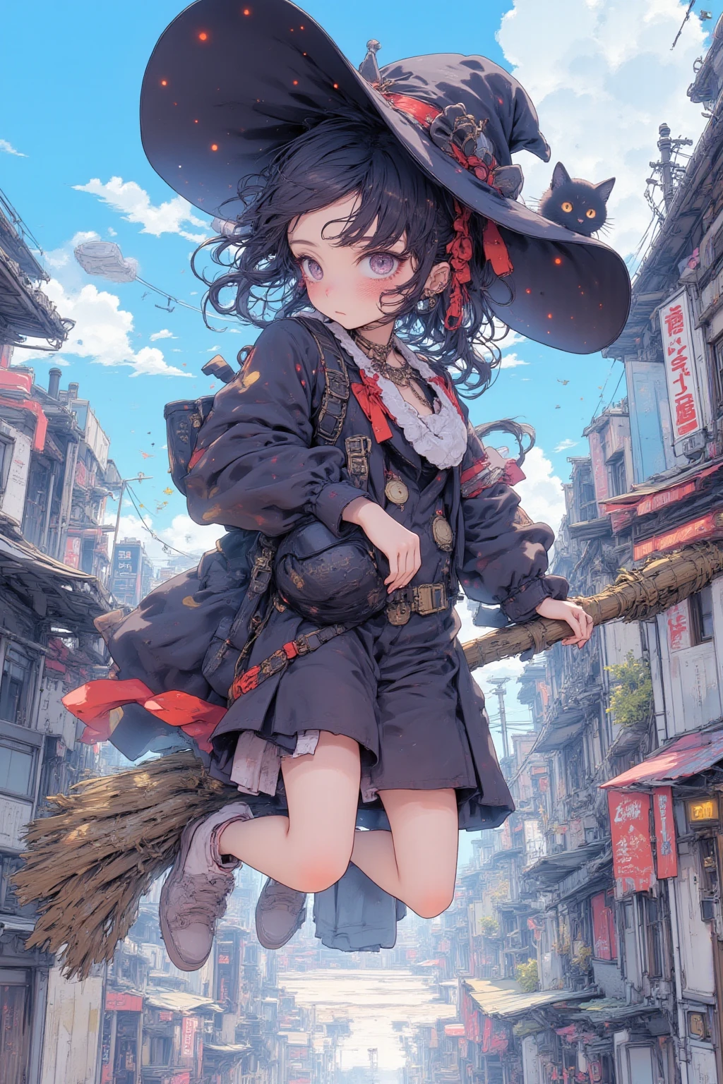 Picture, 1 girl, solo, short sleeves, green eyes, looking at the viewer, (((cry))), ruins, heart 1girl,steam, string, (megumin), witch hat, magic wand,tense underwear, white underwear, excited face, wet skin, face asking for help, (crotch open and facing forward)), (showing off crotch), full body portrait, (tear) --auto --s2