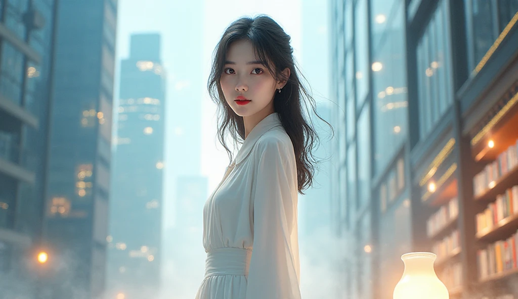 (masterpiece),(best quality),(ultra high res),(realistic detailed eyes),(realistic face details),(film grain:1.3),(Authentic skin texture:1.3),character portrait,(finely detailed),1girl,solo,beautiful detailed eyes and face,standing on street,lampent,a busy street,The summer night,winds,(floating hair:1.2),black hair,T-shirt,
upper body,cowboy shot,deep shadow,FilmG,<lora:FilmG4:0.6>,<lora:asianGirlsFace_v1:0.4:FACE>,
