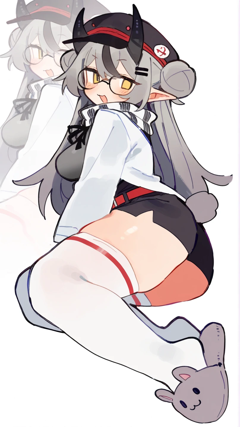 mononobe no futo, One Girl, Long sleeve, Sleeves edged with ribbon, Gray Hair, blue eyes, Proud face,
Underbust, Small breasts, Spread your legs,Butt,Thighs,Plump,milk,Underarm,Underbust,vapor,High Leg,Low Angle,No underwear,vagina,Female organ,semen,smile,Spread your legs,Buttの穴,Lean back