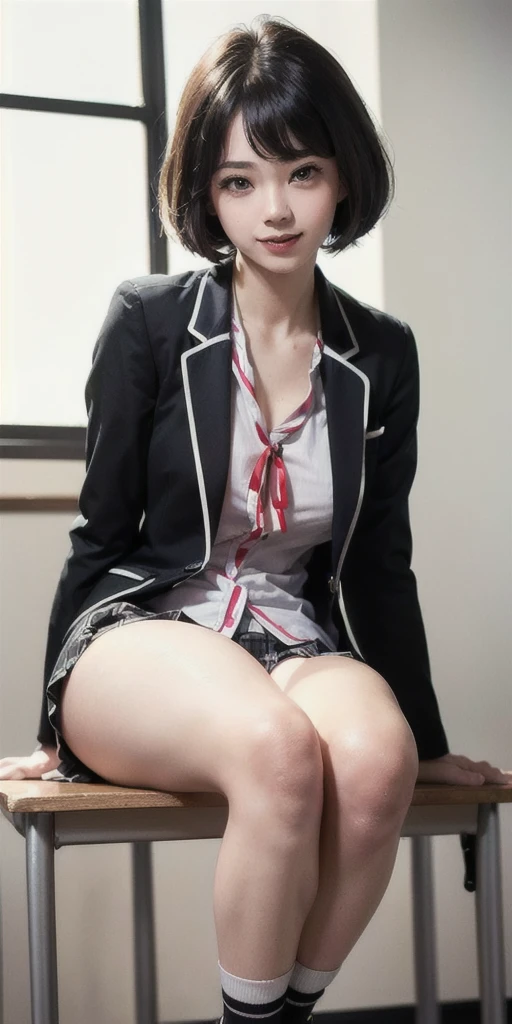 8k, RAW Portrait (Japanese women),masterpiece、Photorealistic:1.2、Realistic, Ultra-high resolution, highest quality, Real Life Photos ,( in the evening :1.1),
((((1 female:1.5))))、(Cute face:1.3)、Japanese women,((office lady))、((suit:1.6))、 Short Hairstyles,Slender body,In the company's changing room、
、big, beautiful, Fine grain, Black Hair,(Written boundary depth:1.3)、 ((Dark brown eyes:1.2))、(Real skin texture:1.3)、(Immersive atmosphere:1.2、Chiaroscuro:1.2) 、(Look Viewer:1.4)、((Embarrassed look:1.4))、((Red cheeks:1.3))、((From belowの天井:1.2))、(smile:0.7)、((She's wearing tiny silk panties))、((Panty shot))、((A woman rolling up her skirt))、((From below:1.45))、((Crotch close-up:1.58))、((Photo highlighting panties))、the most beautiful woman in the world、((Spread your legs out to the side:1.4))、