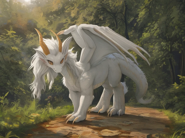 (best quality,highres,masterpiece:1.2),ultra-detailed,(realistic:1.37), furry artwork by qwertydragon,(feral),(dromaeosaur),(thick ),(large tail),(),(solo),(wingless) (equine ) (big ) (big puffy ) (white body) (white feathers) ( focus) (cute chibi) (soft) (very detailed textured ) (grotesque ) (laying on side presenting , ,) (By zackary911)