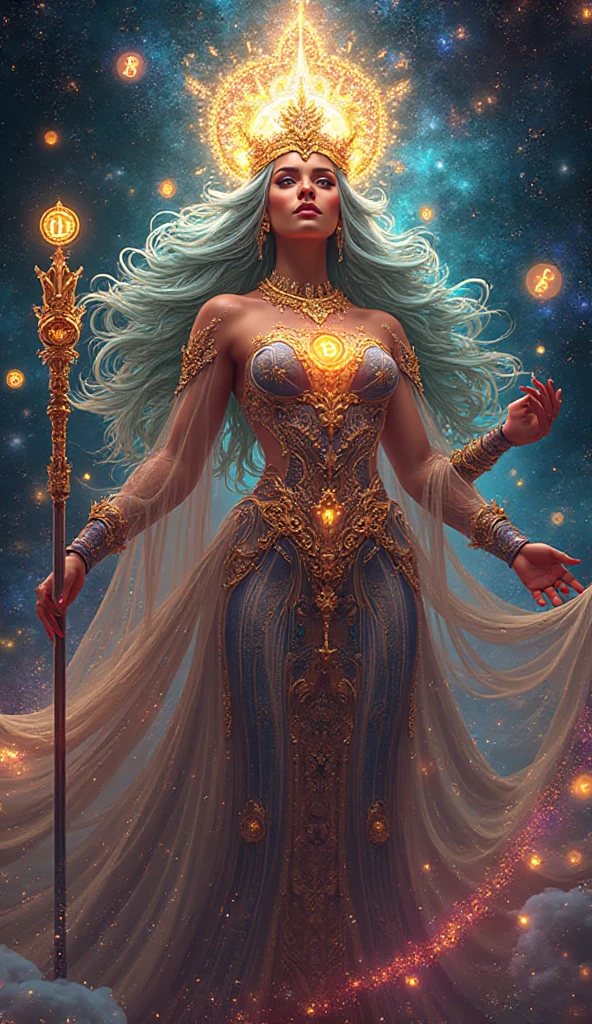 Warcraft Character, Beautiful sweet zombie girl Fari banx with big bare breasts, beatiful face, shapely body, Magic Staff in Hand, Light, Magic, mage, Elegant body, Egyptian woman, Egyptian pyramids, desert, mini skirt, fishnet stockings, Ornaments, Patterns, Magic, is beautiful, Magic, Chic, beautiful blue eyes, Sexy ,a lot of details, extreme hight detail, saturated colors, Professional lighting, photo realism, Fairytale atmosphere , jour