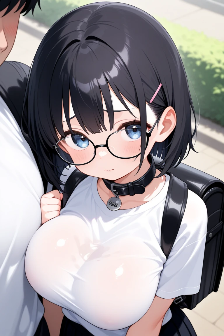 Erotic、Bedroom、Completely naked、slender、Very white skin、Big head、My sister, about 10 years old、Glasses、Black Hair、Sweat、Glaring angrily、dislike、feel ill、bitter、No clothes Young front View from the front Subjective Small Boobs Close-up of breasts Close-up of face Grab your dick Blowjob Licking dick ejaculation! 顔に! たっぷり!Surprise Short Short arms child Small Big eyes Colorful こちらからのSubjective