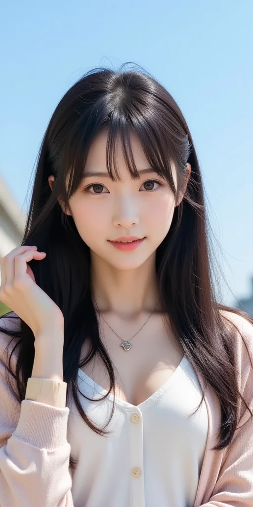 a beauty girl、19 year old hot pants、Long、