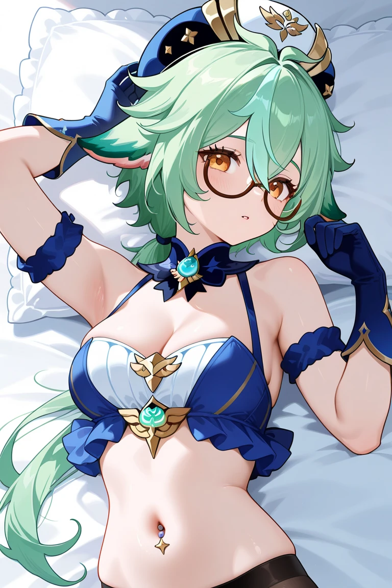 Sucrose Genshin Impact, Iwhole body, (NSTDA.:1.2), (10, beste-Qualit, master-piece: 1.4), ultra-high resolution, (lifelike, photorealistic portrait: 1.48), 25 age, Cute Girl, (Look neatly through the bikini:1.11), Famous Japanese actors, Beautiful breasts, Blue Eyes, Head tilt, cowboy shot, from the side, looking at the audience, expressionless, Beautiful lake, Zeiss 150mm F/ 2.8 Hasselblad, Whole body, foot, Ultra-Wide Angle