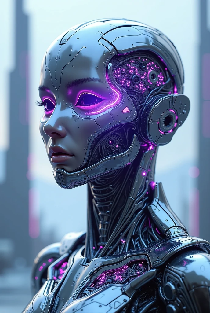 Complex 3d rendering ultra-detailed  , biomechanical robot, simulated 150mm shot, beautiful natural soft edge light, crystal , roots, delicate lace, colorful details, intricate details, mesh threads, mandelbro fractals, body muscles, cable wires, microchips, badasses, surreal, ultra-detailed, octane rendering, volumetric lighting, 8k post-production,  color , metallic  details , futuristic  , power , Techwear, guns,  half humanoid, ruined building, 