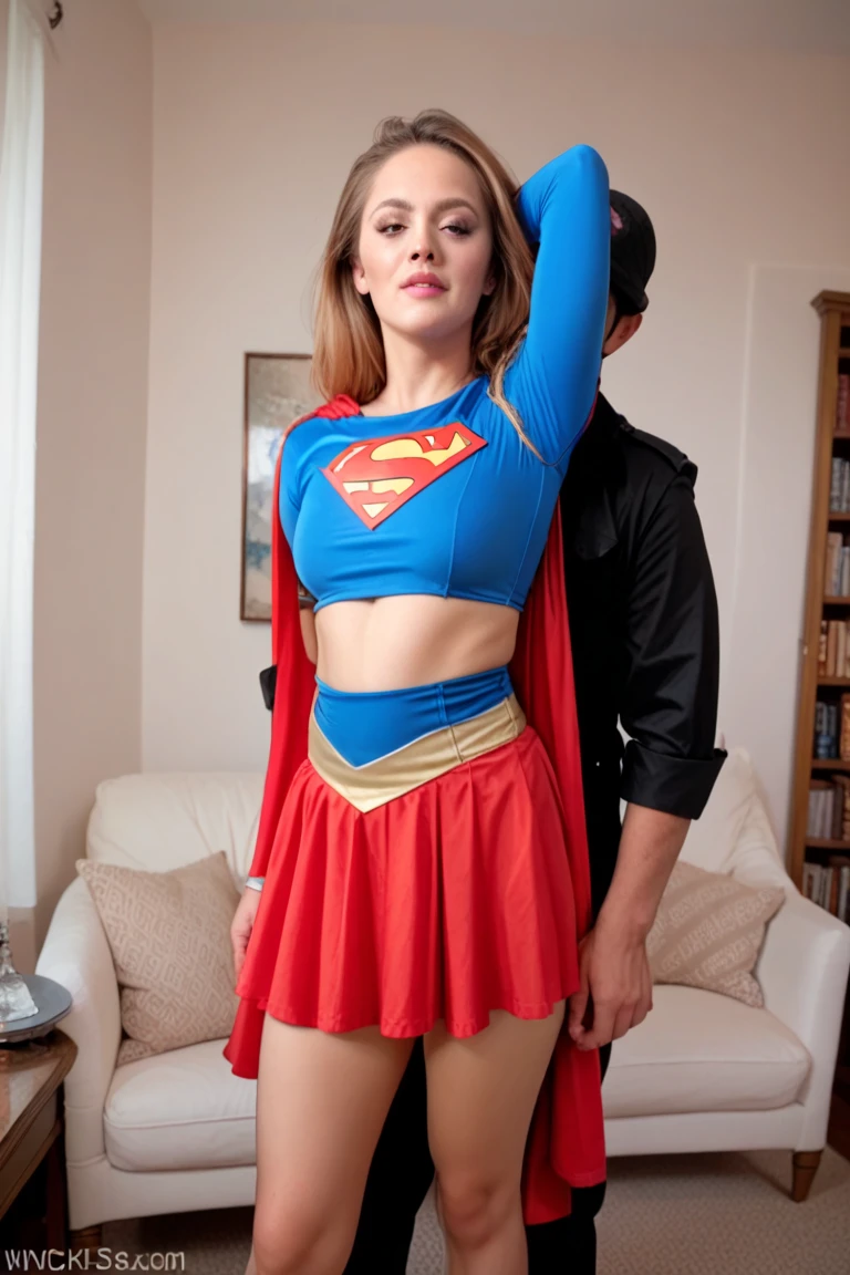 concept art <lora:quiron_DoubleBlowjob_v1_Lora:0.77>, DoubleBlowJob style, double blowjob, a superheroine wonder woman woman is sucking two penises, . digital artwork, illustrative, painterly, matte painting, highly detailed