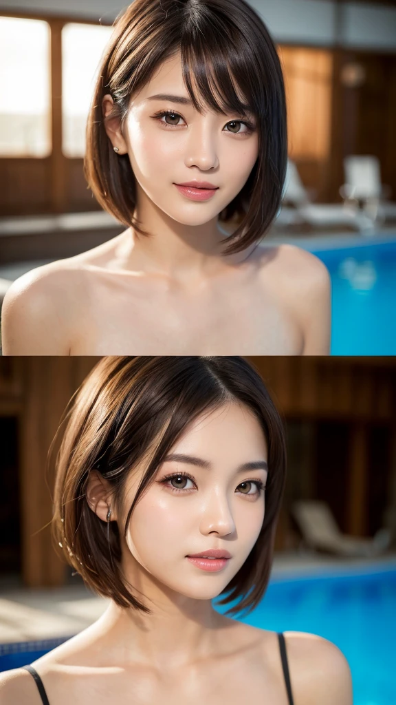 nsfw:1.5,((totally nude)),vaginal hair,highest quality, masutepiece, High resolution, masutepiece, 8K, high detailing, Best Illustration,character:final fantasy tifa lockheart,character:nami one piece,Beautiful detailed eyes, Detailed detail, two womens,30 years old,kissing,Horse riding、penises、fellatio,Hyper Detail, Perfect hands, beautiful artwork, Master quality, Best Shadows, Lighting to Highlight Characters, Realistic face details, Realism, 3D Face, floating , masutepiece, Best Quality, Two girls,Bangs, length hair, A dark-haired, Large breasts, erection,nude,kiss,kissing each other,penis,fellatio,penis between 2 girls,Inserting the penis into the vagina,vaginal,sex,pubic hair,tongue licking,erotic,spread pussy,kissing penis,feeling organizm,Riding posture, pool side,Ahe-face,backgroung details, Background depth width, Mature Woman, Open legs,penis from below,Perfect feet, sling shot bikini,rub one's breasts、information