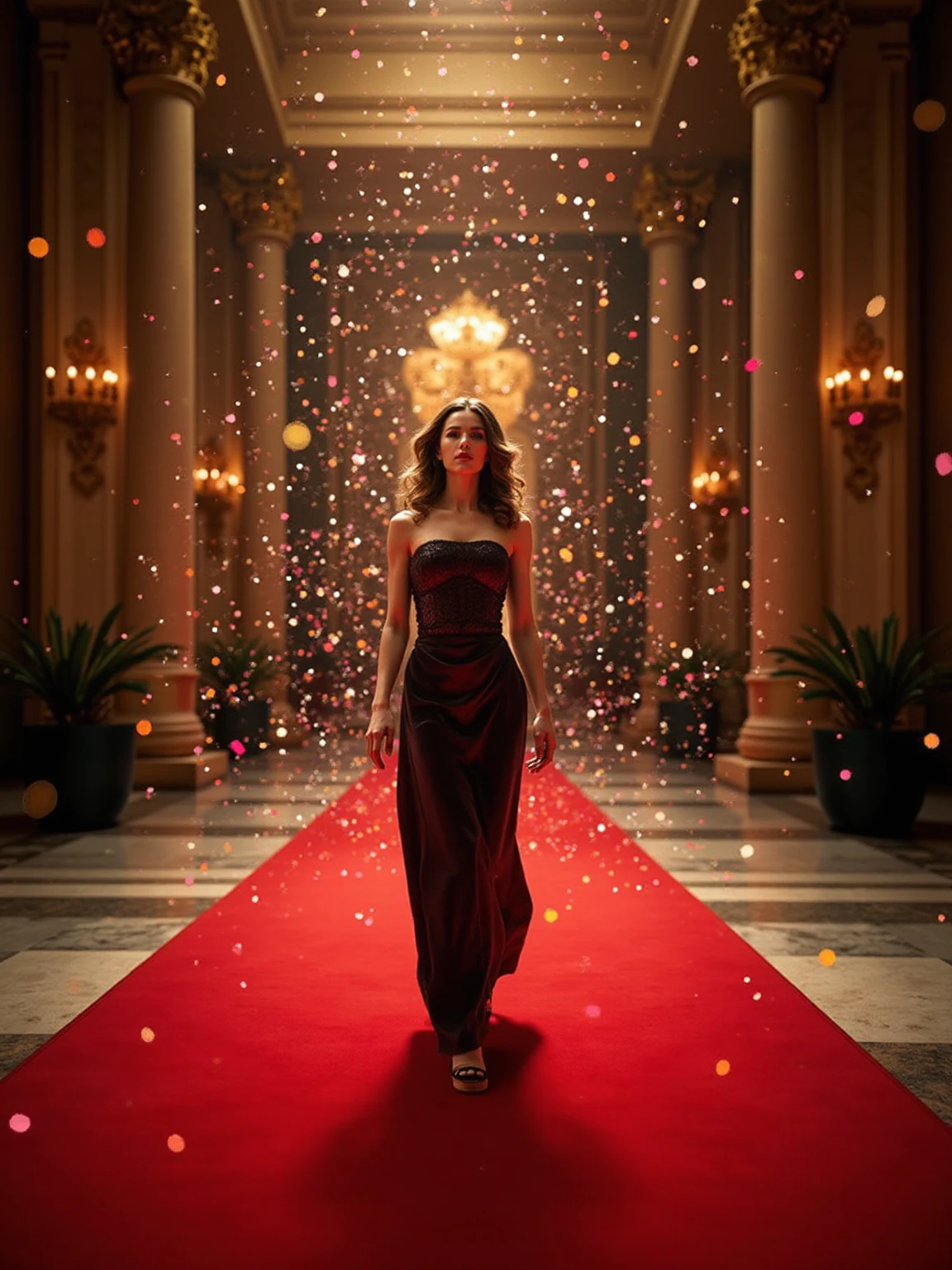 Sara Baras dancer with an award 