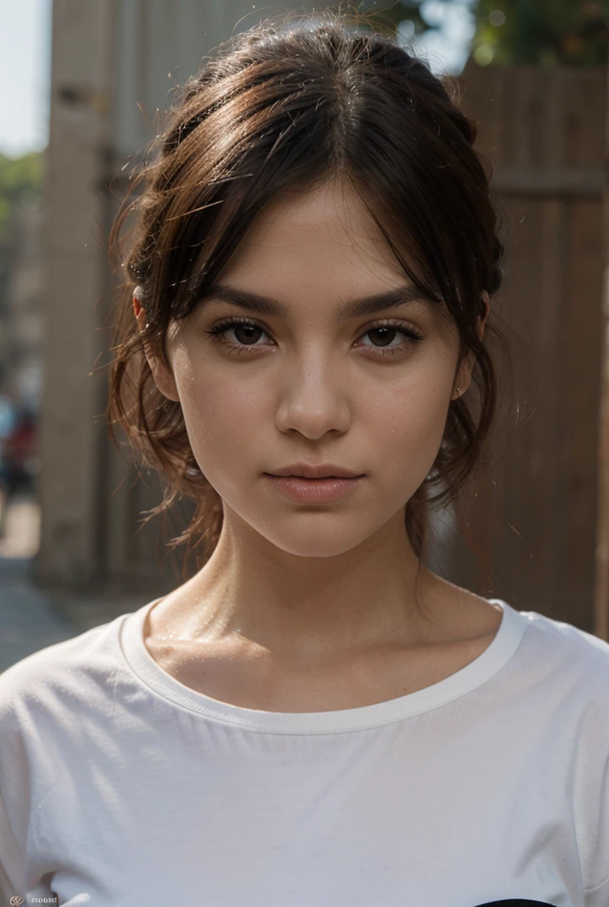 a portrait of a girl from Argentina