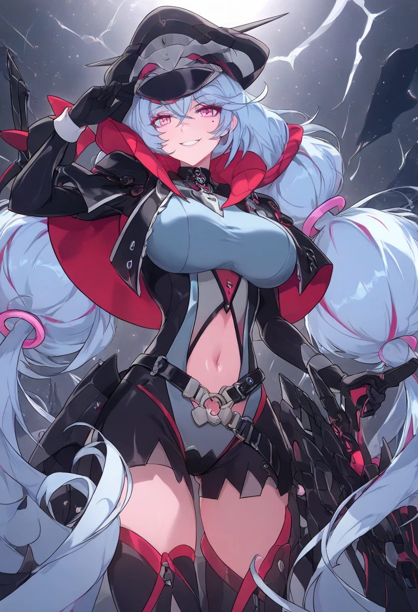 PERFECT MASTERPIECE, EXTREMELY DETAILED CG UNITY 8K UHD QUALITY RESOLUTION, RAW PHOTO, AWARD-WINNING PORTRAIT, OFFICIAL ART, PROFESSIONAL CINEMATIC LIGHTING, ULTRA HYPER-REALISTIC, ULTRA HYPER-DETAILED, SHINY REALISTIC SKIN, RAY TRACING, The most beautiful and sexy ninja warrior princess, very long platinum white hair, vibrant moonlight eyes, long detailed eyelashes, blushing, full pouting pink lips, curvy body type, full hips, super huge enormously gigantic tits, cleavage showing, gigantic bursting out of her shirt, wearing highly detailed ninja battle armor lots of straps buckles zippers with long scarf blowing in the wind, tons of tattoos and piercings, arching her back in a sexy seductive slutty pose, looking at the viewer, full body portrait, close up pov camera view from below, sexy seductive slutty facial expression, cherry blossoms blowing in the wind, feudal Japan background